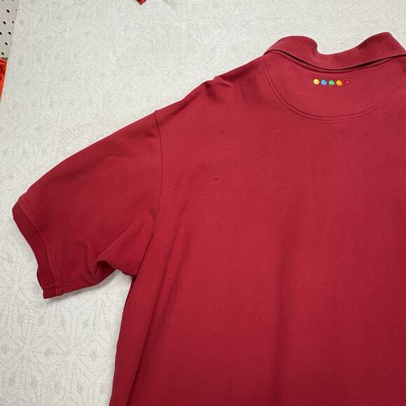 COOGI Shirt Men's XXXL Red 3XL Short Sleeve Polo Tee Casual 90s Designer Hip Hop - Picture 13 of 15